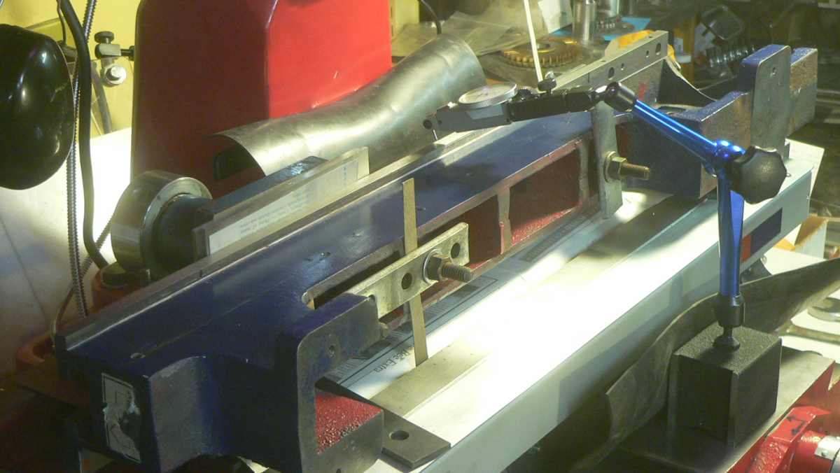 Fixing the Lathe Bed